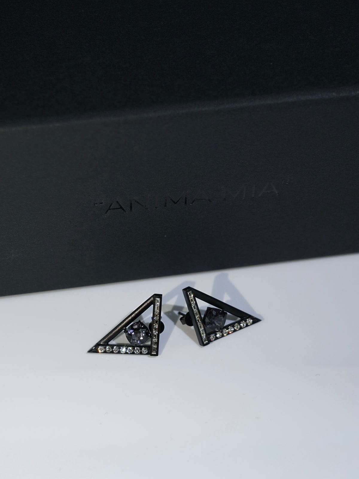 Essential Triangular Spinel Earrings