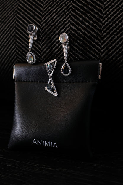 Rope Connected Contrast Earring - Limited Edition