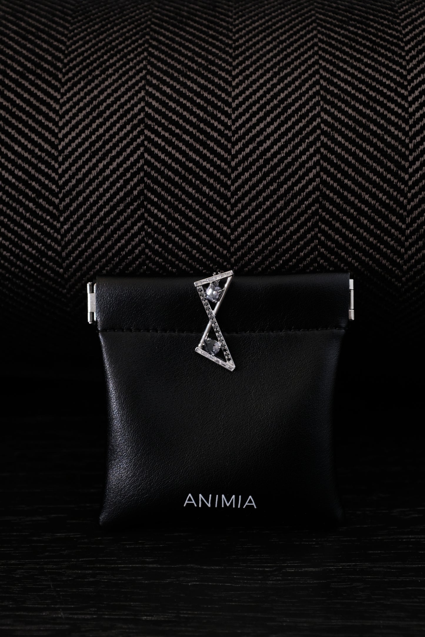 Essential Double Triangle Spinel Pendant
