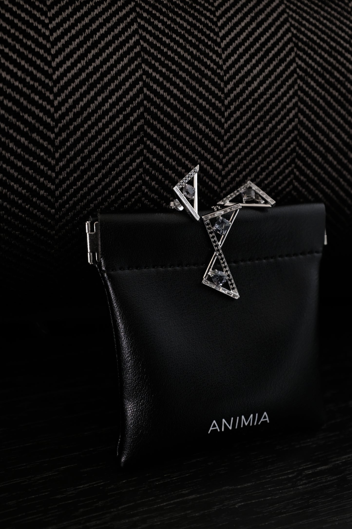 Essential Triangular Spinel Earrings