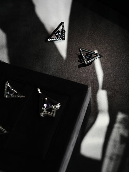 Essential Triangular Spinel Earrings