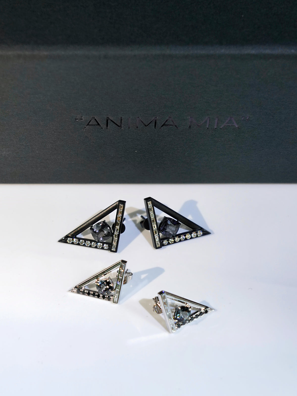 Essential Triangular Spinel Earrings
