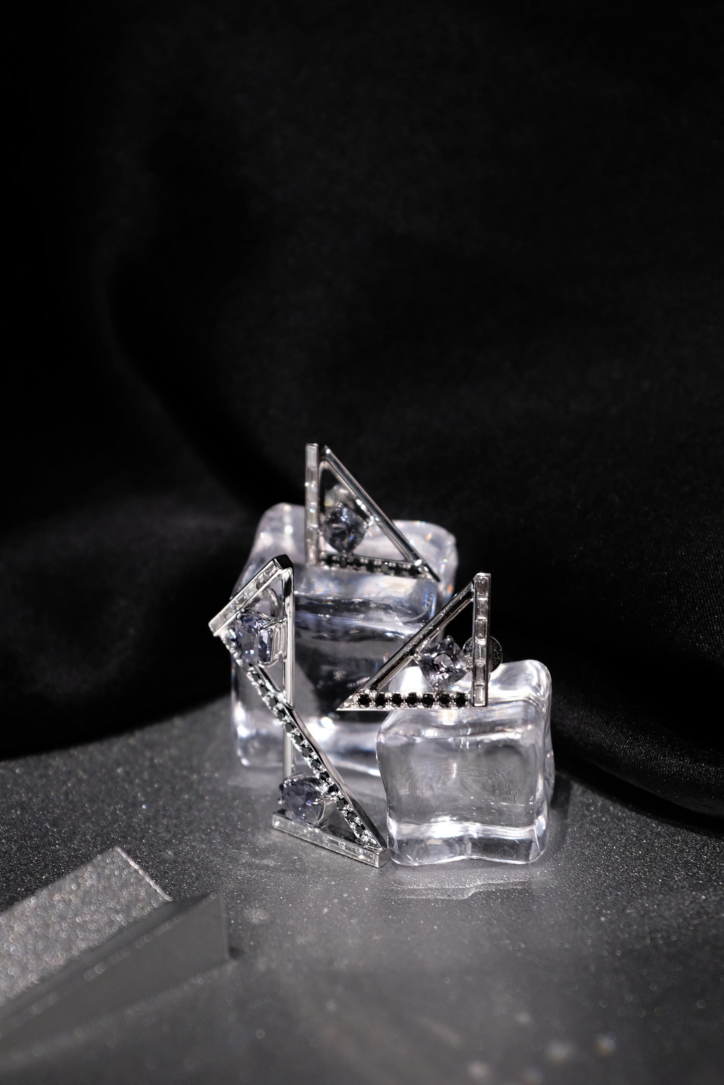 Essential Triangular Spinel Earrings