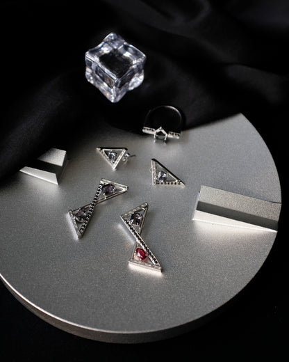 Essential Triangular Spinel Earrings