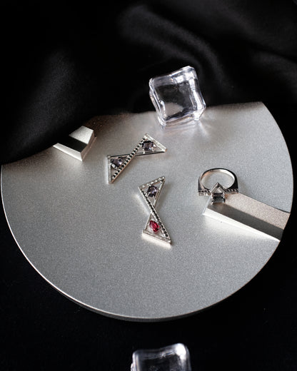 Essential Double Triangle Spinel Pendant