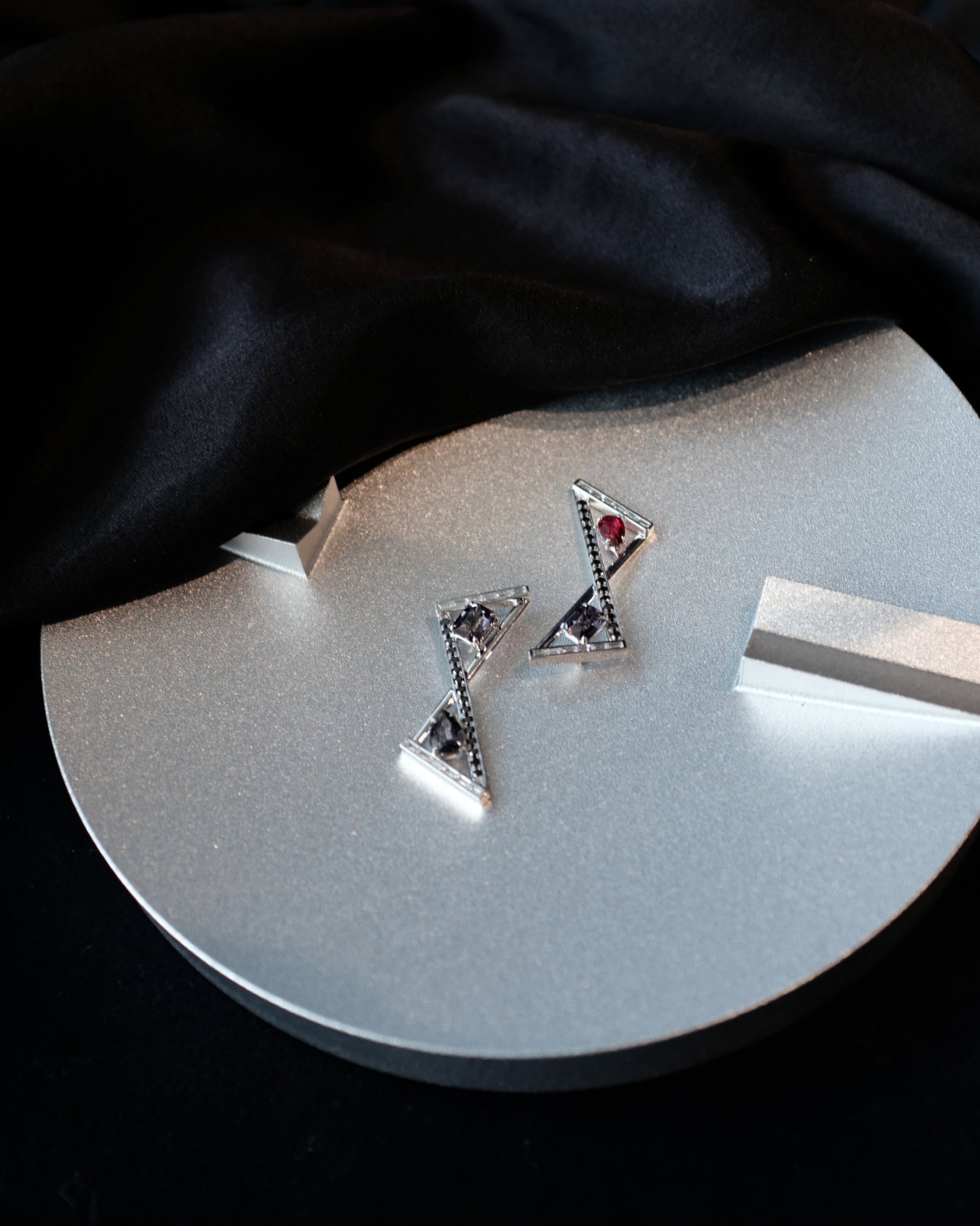 Essential Double Triangle Spinel Pendant